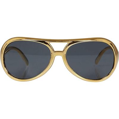 Gold Aviator Party Glasses