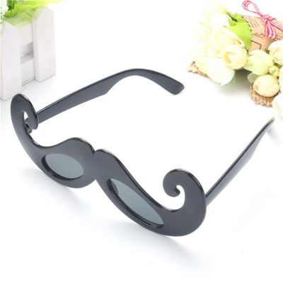 Black Moustache Party Glasses