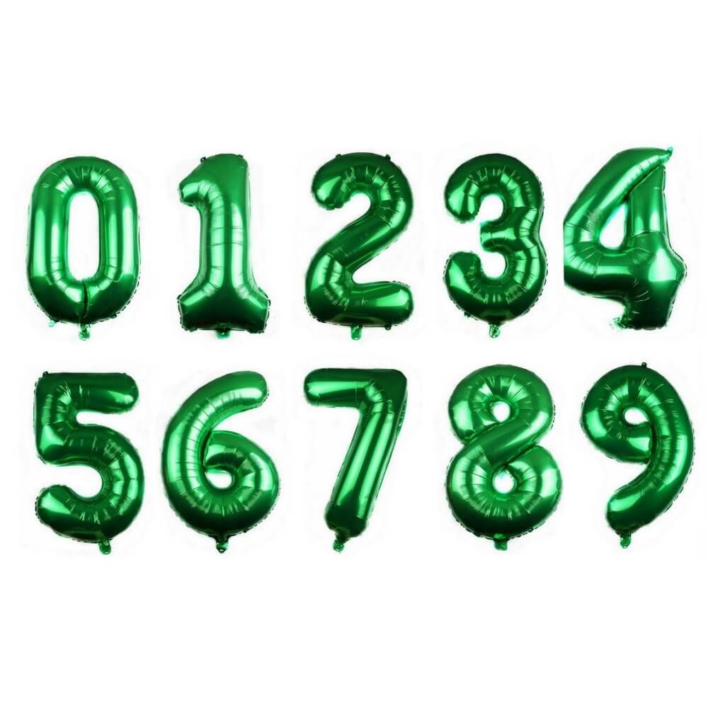 34&quot; Dark Green Foil Balloon