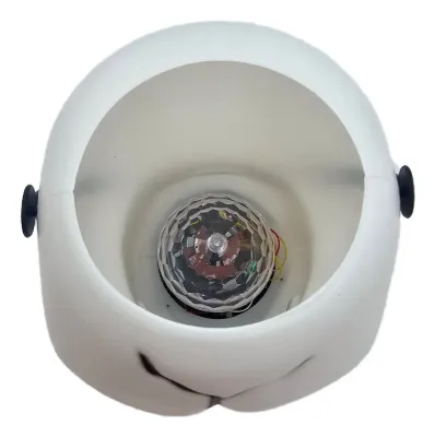 Halloween Plastic Skull With lights