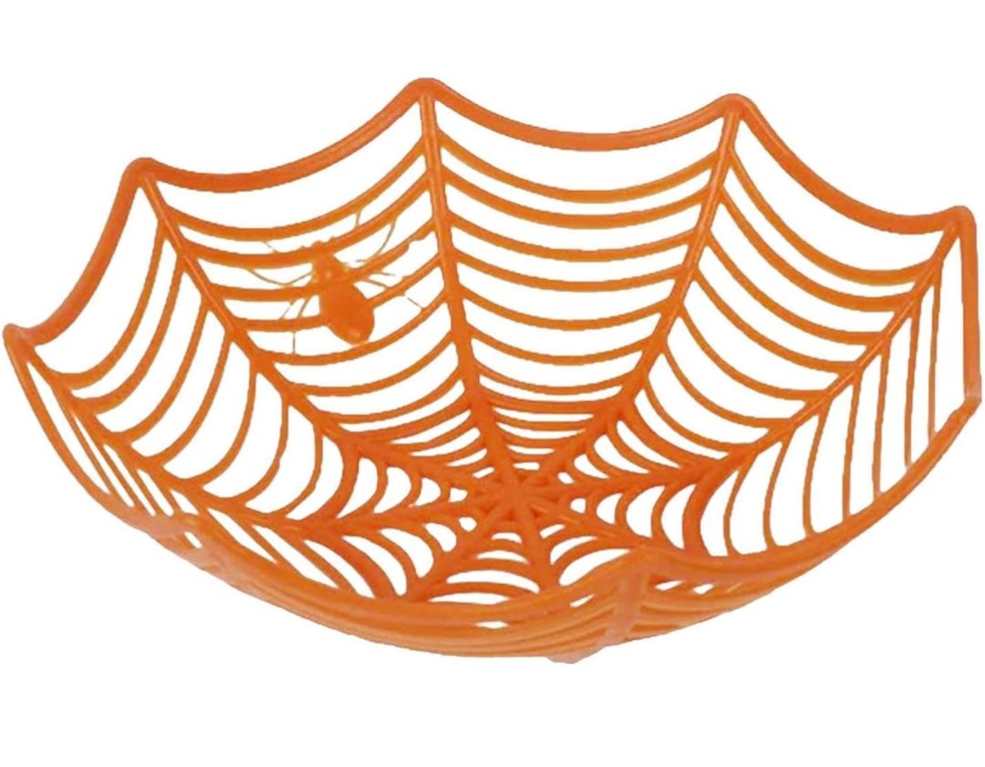 Halloween Spider Web Bowl