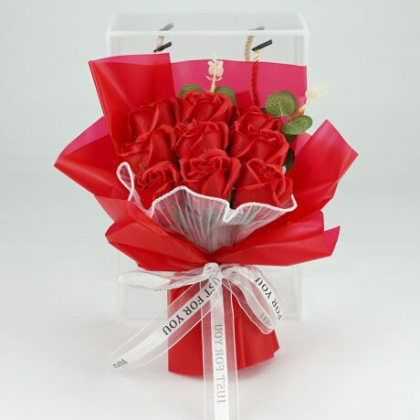 Artificial Rose Soap Flower Bouquet