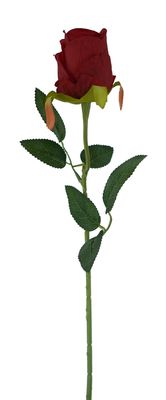 Artificial Valentine Rose Stem 75cm