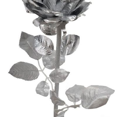 Artificial Matellic Rose Stem 75cm