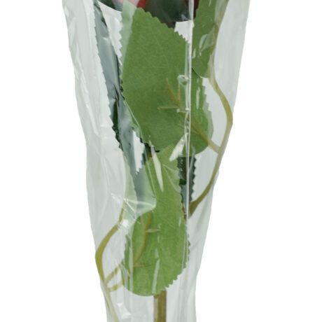 Artificial Rose w/plastic