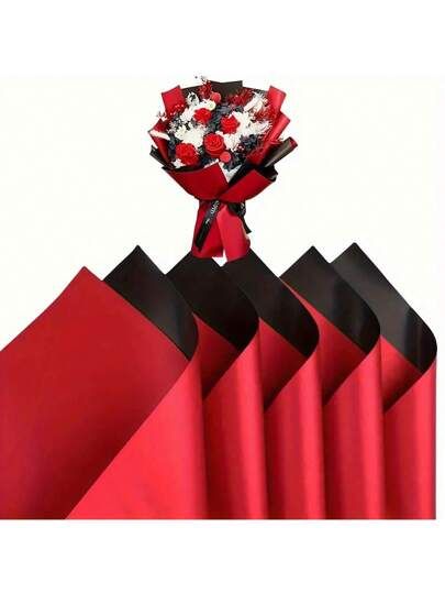 Waterproof Solid double side Bouquet Wrapping Paper