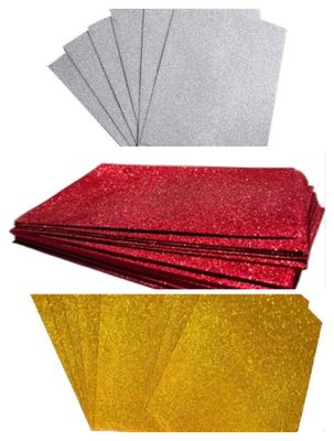 A2 Size Glitter Foam Sheets