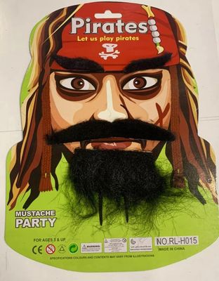 Pirate Mustache Party Set