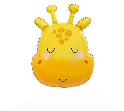 Party Giraffe Head Foil Balloon