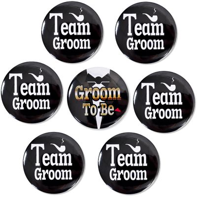 Team Groom Badge