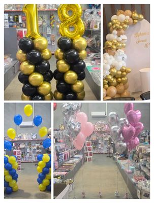 Metallic Chrome Balloons for Birthday Decoration