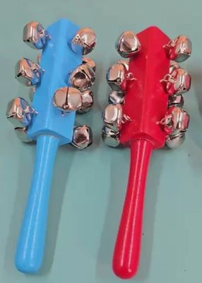 Wooden  Bell Rattle Stick