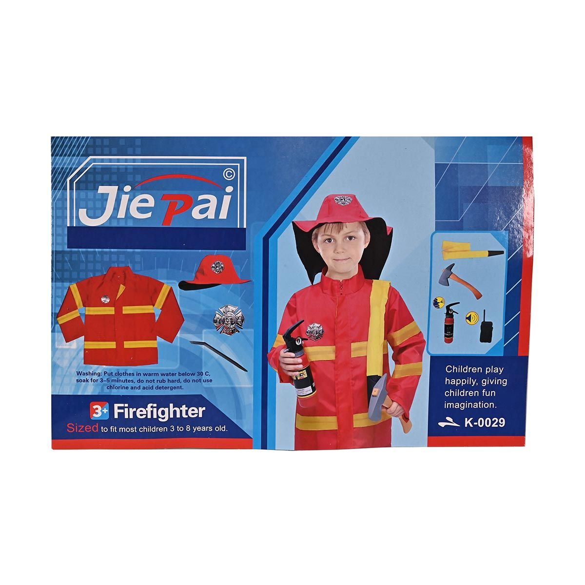 Children Firefighter Costume