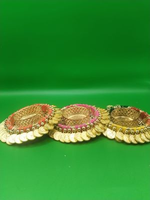 Coin- design Tealight Candle Holder