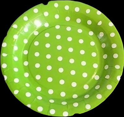 Polka Dot Paper Plates – 7" (8 Pack)