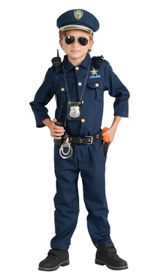 Kids Police Costume