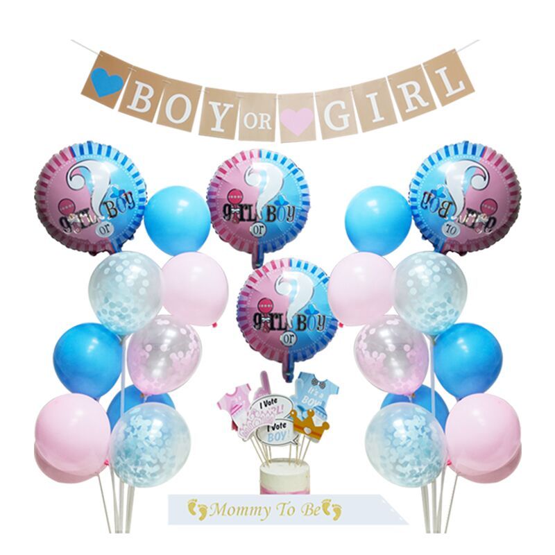 Gender Reveal Balloon decoration Set
