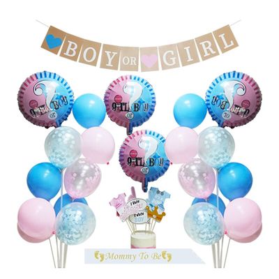 Gender Reveal Balloon decoration Set
