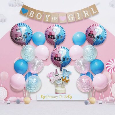 Gender Reveal Balloon decoration Set