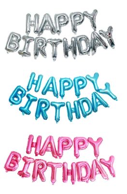 HAPPY BIRTHDAY Foil Balloon