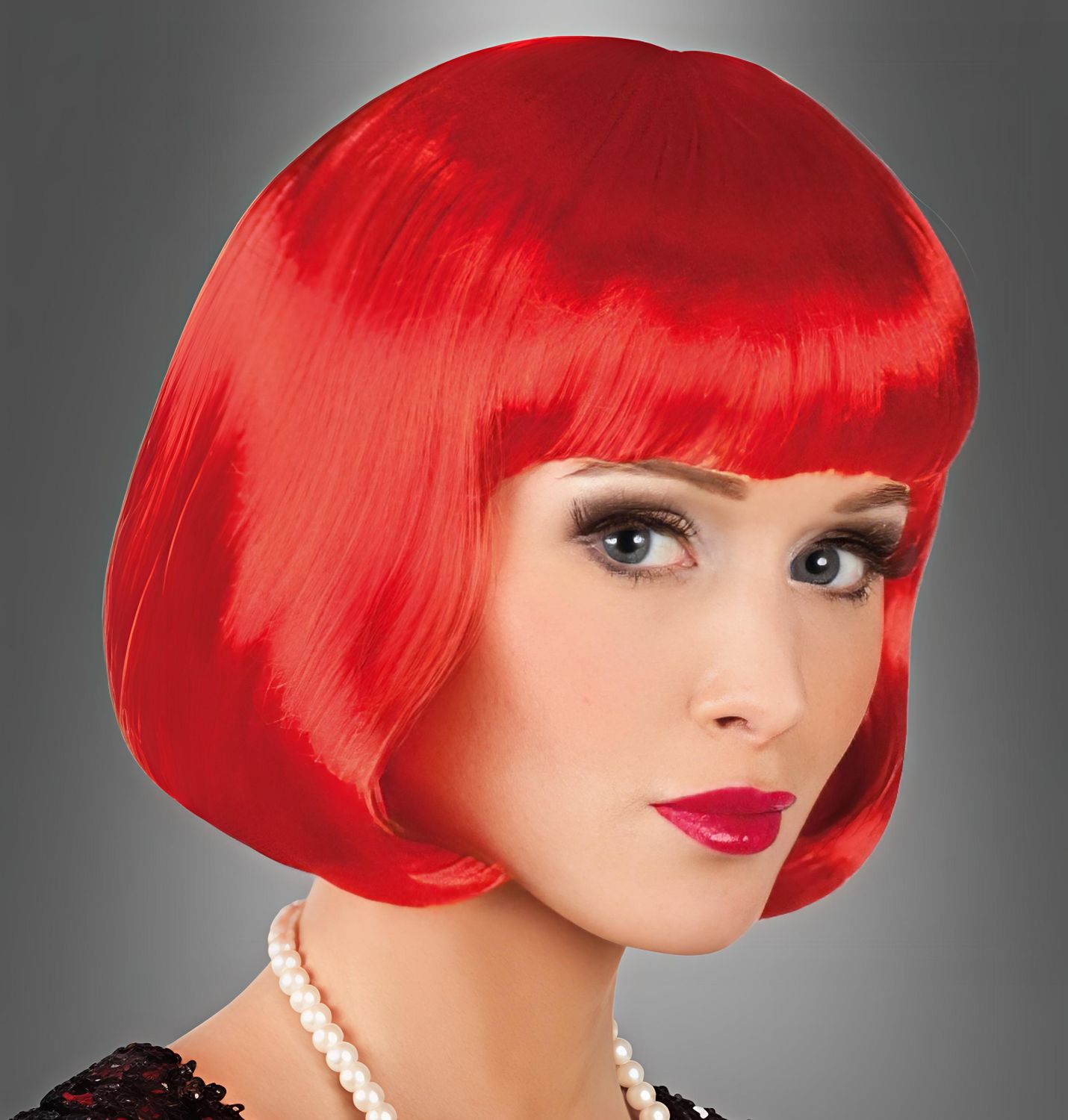 Red Short Hair Party Wig