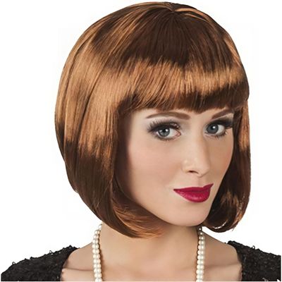 Brown Short Hair Party Wig