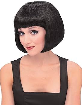Black Short Hair Party Wig
