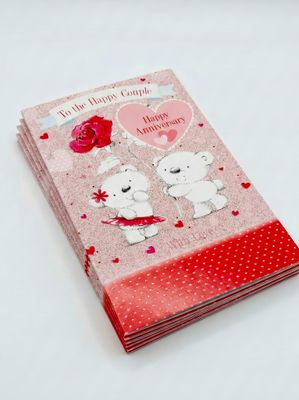 Happy Anniversary Greeting Card – For the Happy Couple