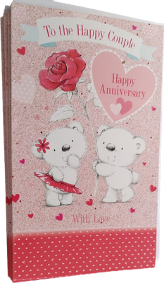 Happy Anniversary Greeting Card – For the Happy Couple