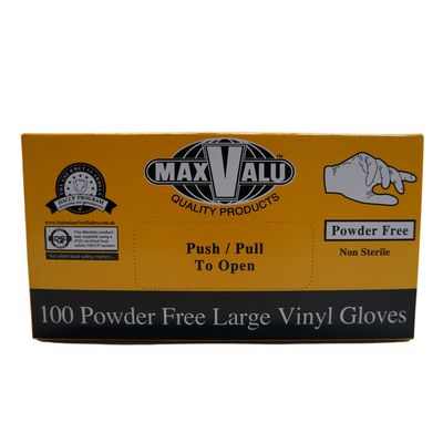 Powder-Free Large Vinyl Gloves