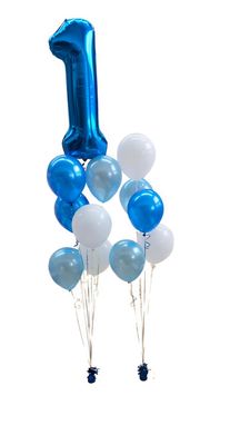 1st Number &amp; Balloons with Weights