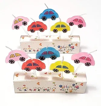 Birthday Car Candle
