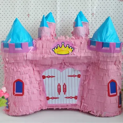 Pink Castle Pinata