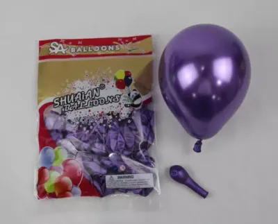 Chrome purple 5 inch Balloon