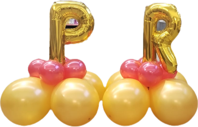 Letter Crown Balloons Stand