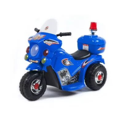 Children's Ride-on Motorcycle (blue)
