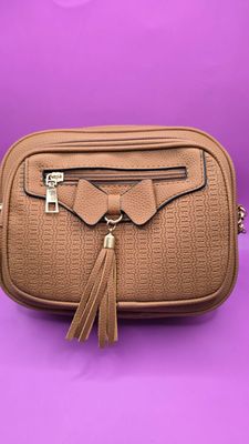 Crossbody Bag-Brown