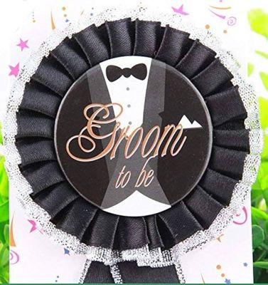 Groom To Be Badge [1Pc]