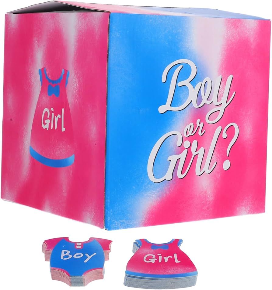 Gender Reveal Voting Box Kit – Boy or Girl