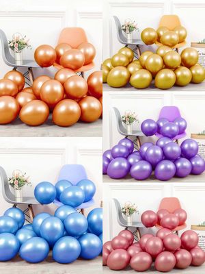 Chrome Balloons – Metallic Finish 50 Balloons pack (12”)