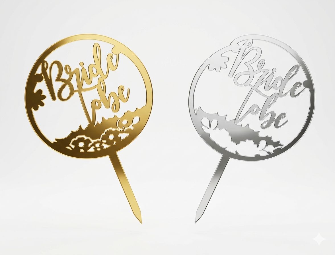 Bride to Be Cake Topper