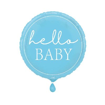 Happy Birthday Daddy Foil Balloon – Blue Star Design (18”)