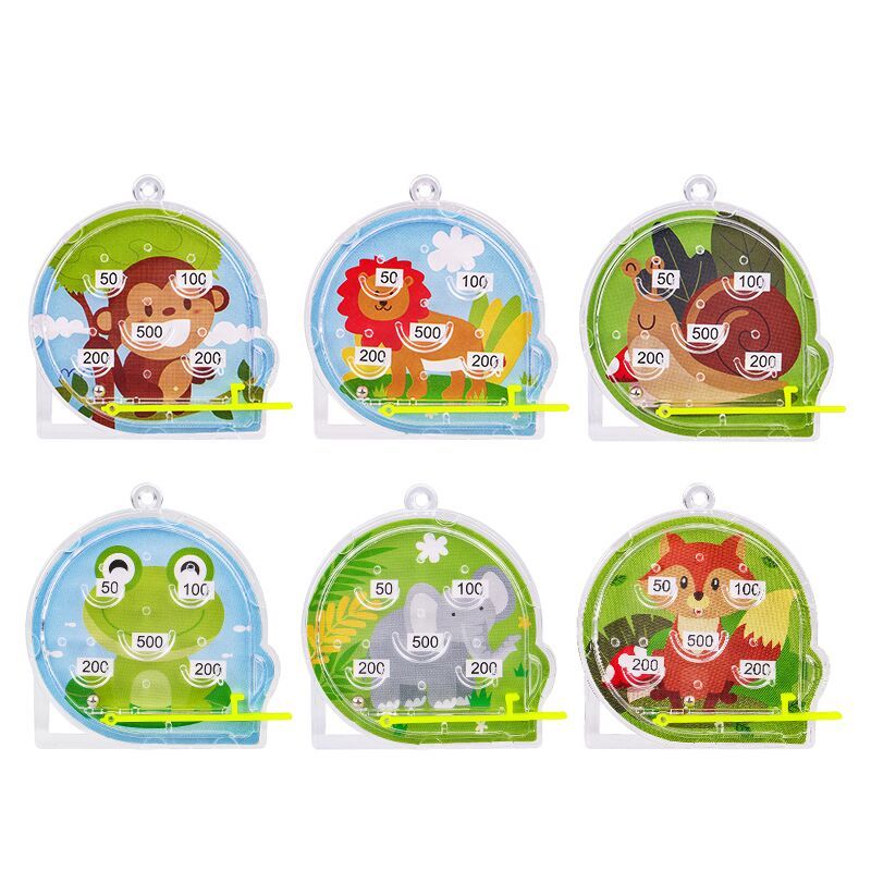 Party Favors Maze Game – Animal Design (6 Pack)