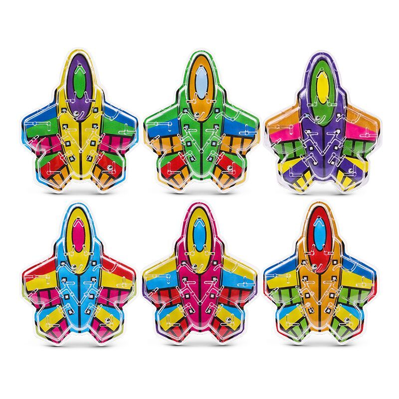 Party Favors Maze Game – Rocket Design (6 Pack)
