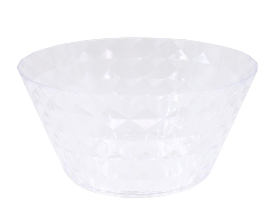 Clear Plastic Serving Bowl