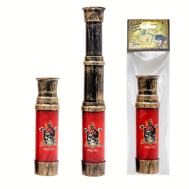 Pirate Telescope Toy – Extendable Kids Spyglass