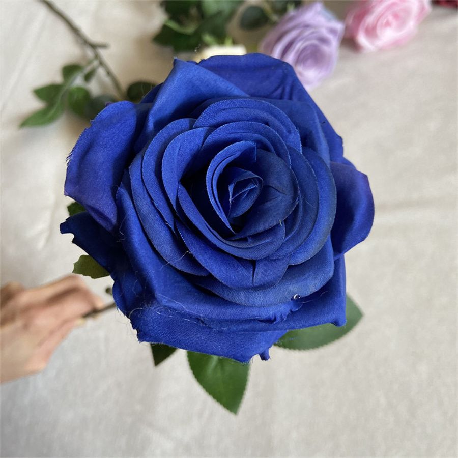 Artificial Rose – Royal Blue Flower