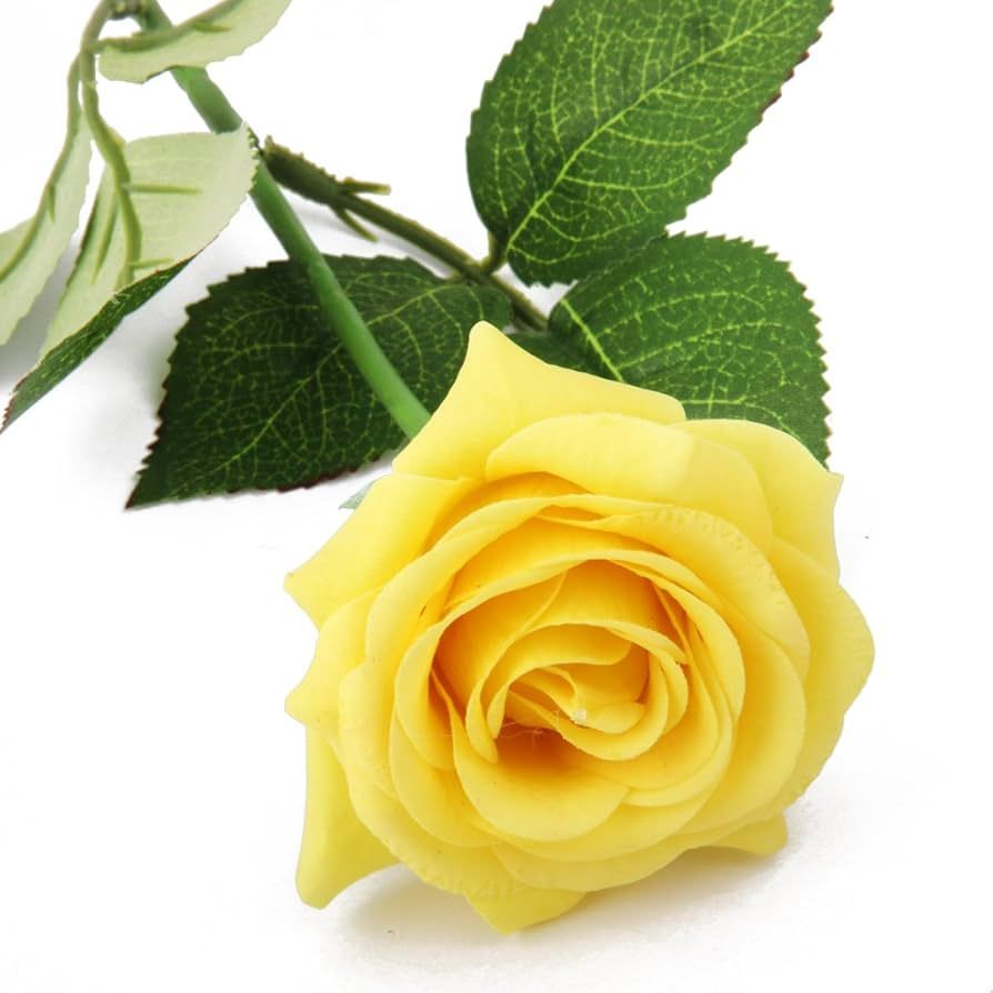 Artificial Rose – Yellow Flower