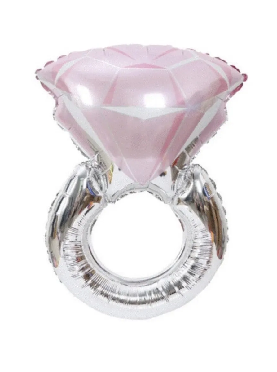 Diamond Ring Foil Balloon (18”)