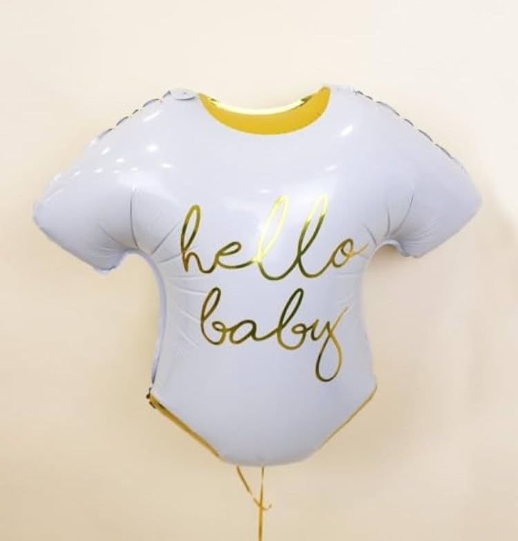 Hello Baby Onesie Foil Balloon
